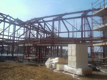 New School Site on October 2008